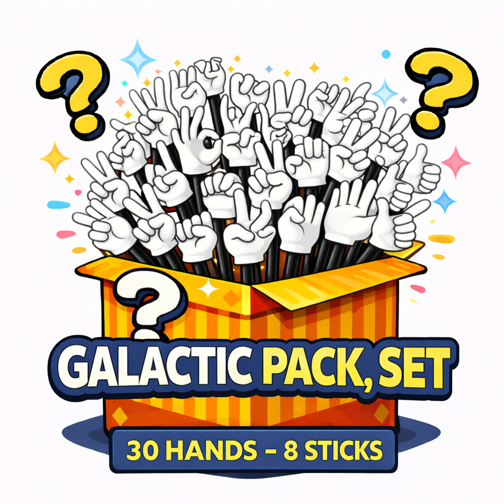 Random Hand Shape Stellar Galactic Pack