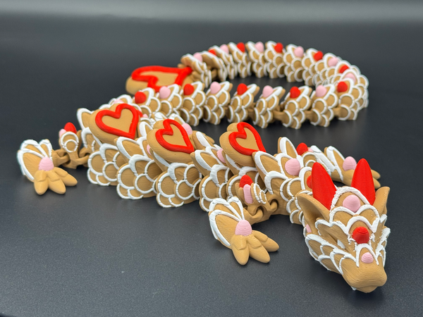 Valentine Cookie Dragon