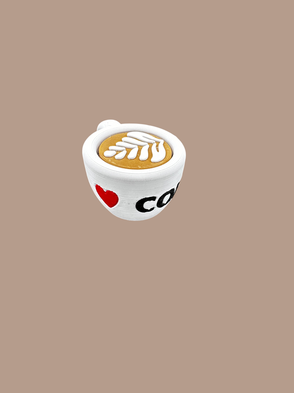 Coffee "I <3 Coffee" Cup Clicker